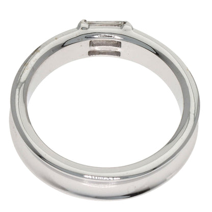 TIFFANY&Co. Stacking band Diamond Ring K18 White Gold Ladies [Used]
