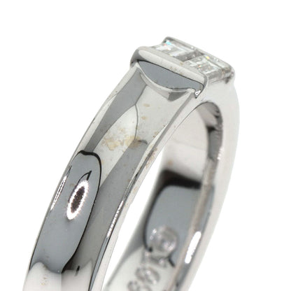TIFFANY&Co. Stacking band Diamond Ring K18 White Gold Ladies [Used]
