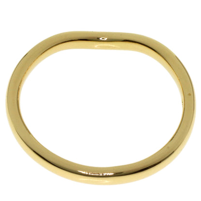 TIFFANY&Co. Curved band Ring K18 Yellow Gold Ladies [Used]