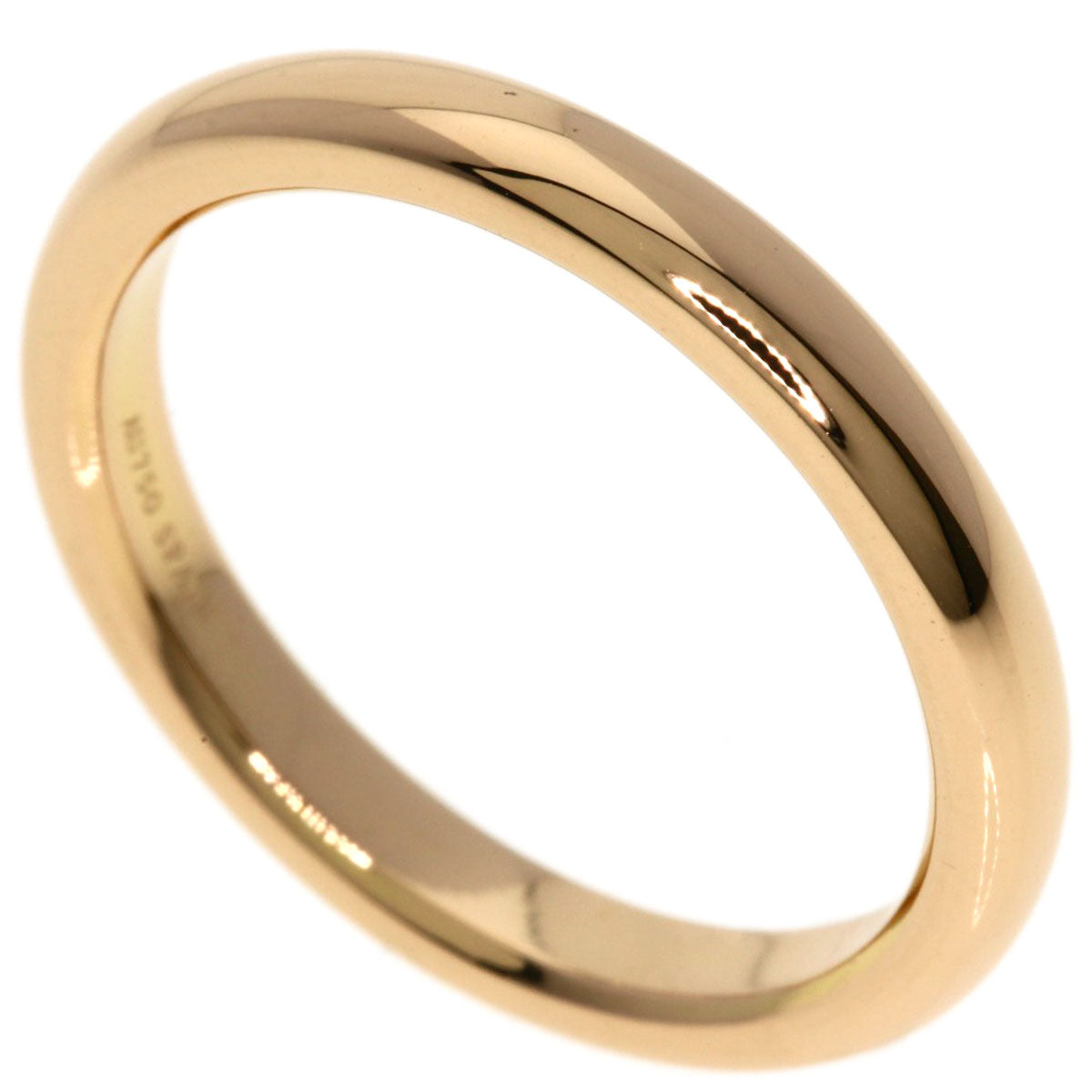 TIFFANY&Co. wedding Ring K18 Pink Gold Ladies [Used]