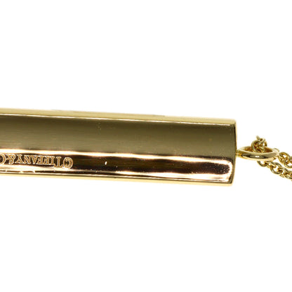 TIFFANY&Co. 1837 bar Necklace K18 Yellow Gold Ladies [Used]