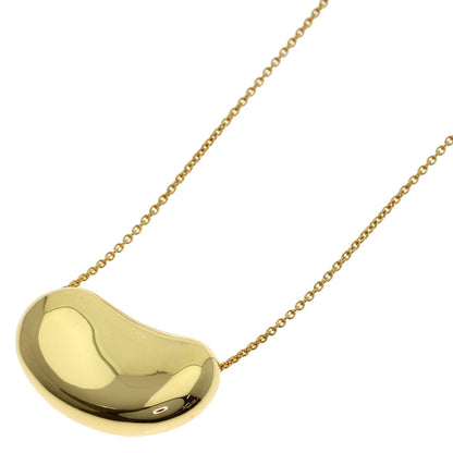 TIFFANY&Co. Bean Necklace K18 Yellow Gold Ladies [Used]