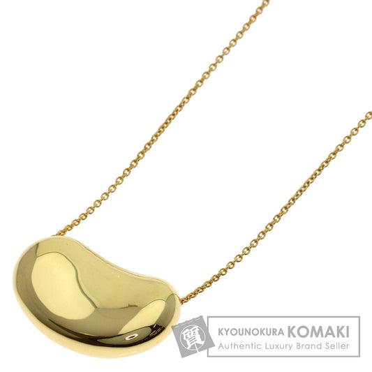 TIFFANY&Co. Bean Necklace K18 Yellow Gold Ladies [Used]