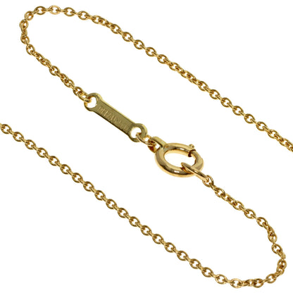 TIFFANY&Co. Bean Necklace K18 Yellow Gold Ladies [Used]
