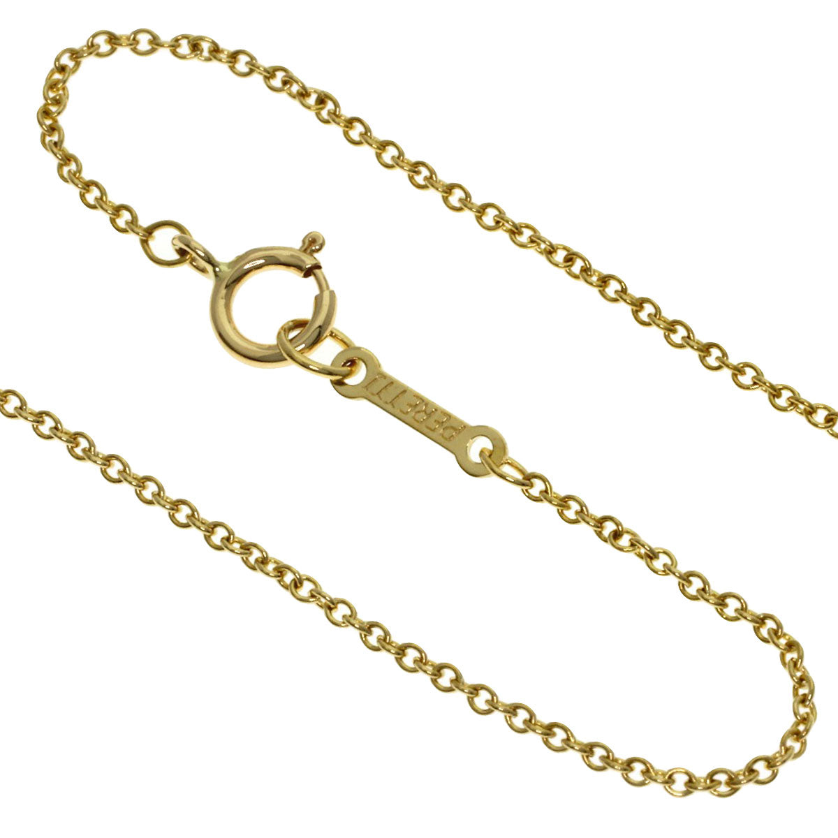 TIFFANY&Co. Open heart Necklace K18 Yellow Gold Ladies [Used]