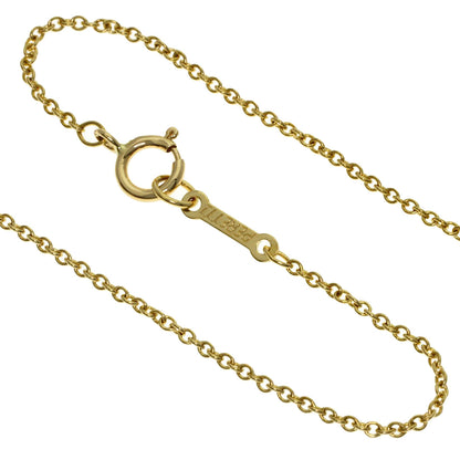 TIFFANY&Co. Open heart Necklace K18 Yellow Gold Ladies [Used]