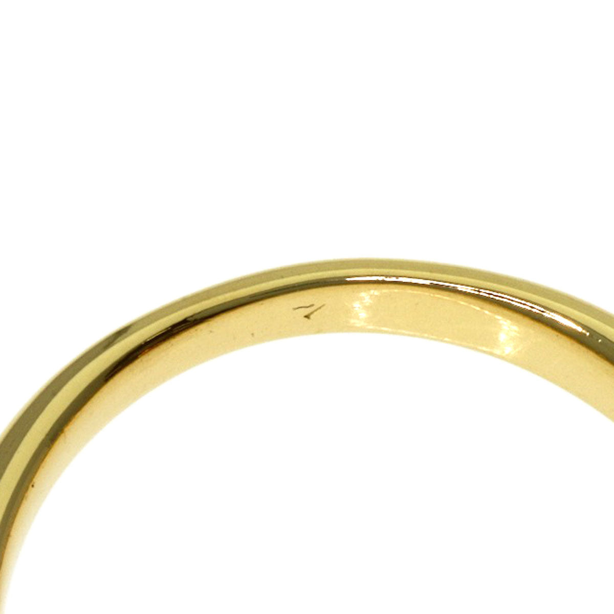 YVES SAINT LAURENT Diamond Ring K18 Yellow Gold Ladies [Used]