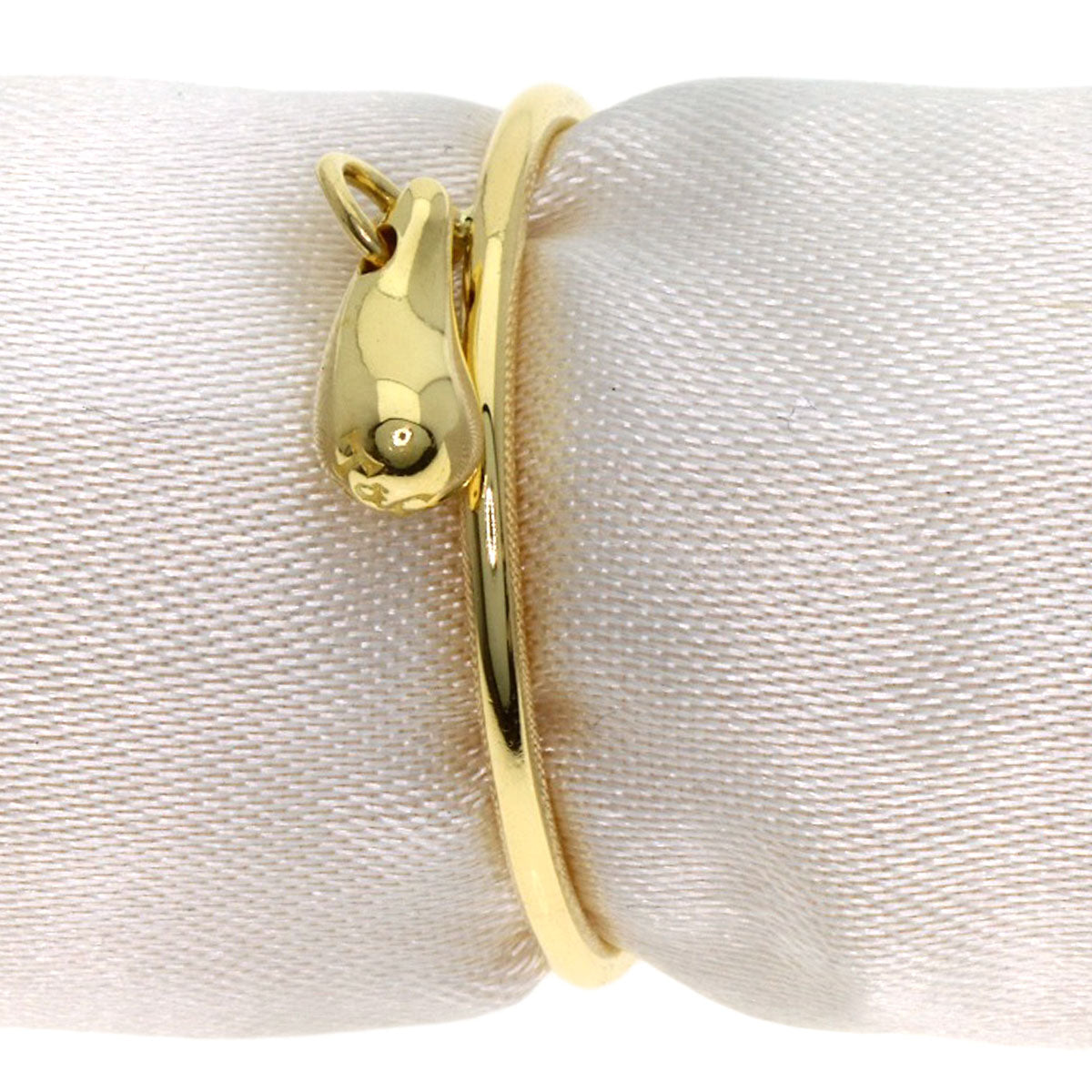 TIFFANY&Co. teardrop Ring K18 Yellow Gold Ladies [Used]
