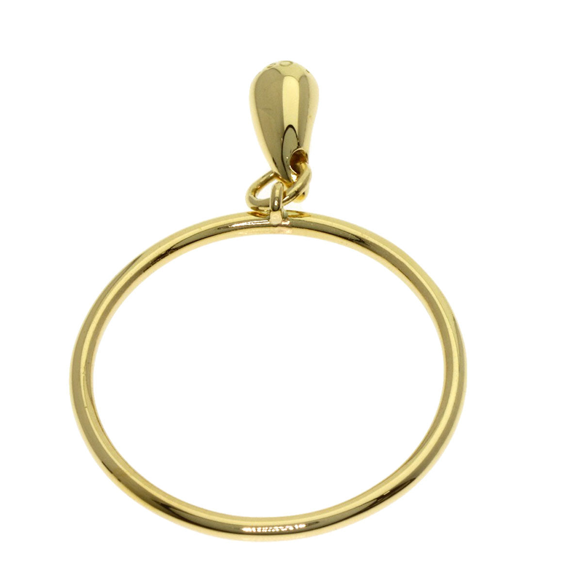 TIFFANY&Co. teardrop Ring K18 Yellow Gold Ladies [Used]