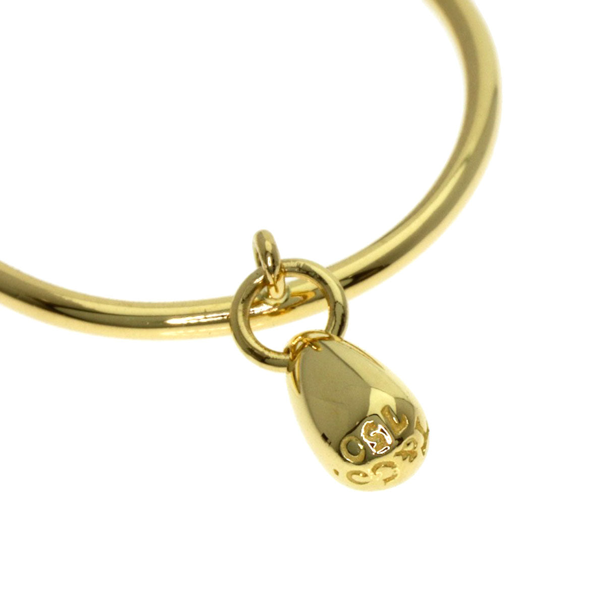 TIFFANY&Co. teardrop Ring K18 Yellow Gold Ladies [Used]
