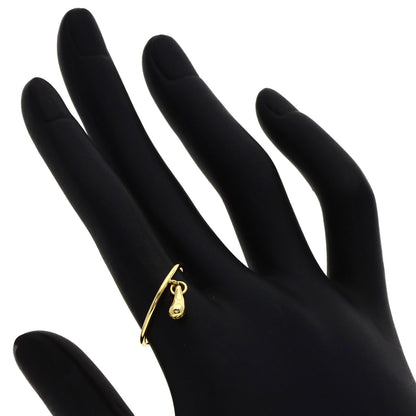 TIFFANY&Co. teardrop Ring K18 Yellow Gold Ladies [Used]