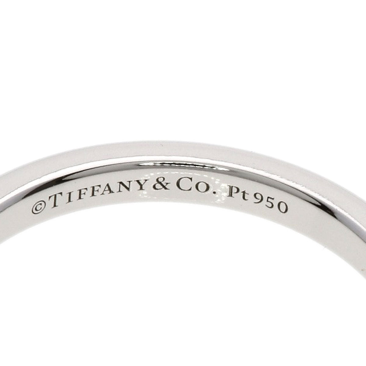 TIFFANY&Co. Forever Diamond Ring Platinum PT950 Ladies [Used]