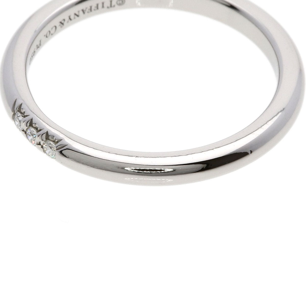 TIFFANY&Co. Forever Diamond Ring Platinum PT950 Ladies [Used]