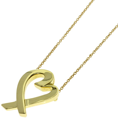 TIFFANY&Co. Loving heart Necklace K18 Yellow Gold Ladies [Used]