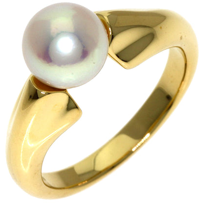 MIKIMOTO Pearl Pearl Ring K18 Yellow Gold Ladies [Used]