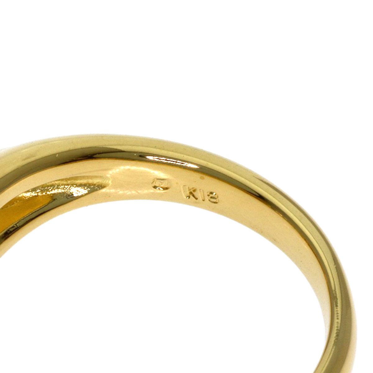 MIKIMOTO Pearl Pearl Ring K18 Yellow Gold Ladies [Used]