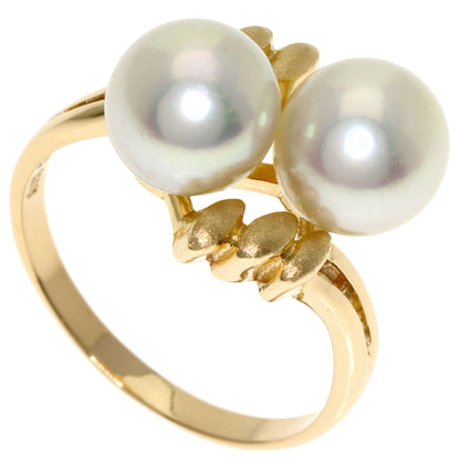 TASAKI Pearl Pearl Ring K18 Pink Gold Ladies [Used]