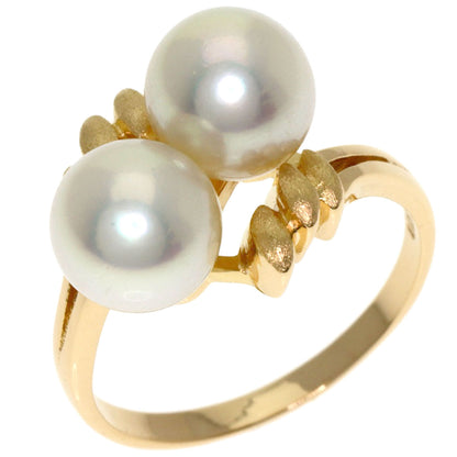 TASAKI Pearl Pearl Ring K18 Pink Gold Ladies [Used]