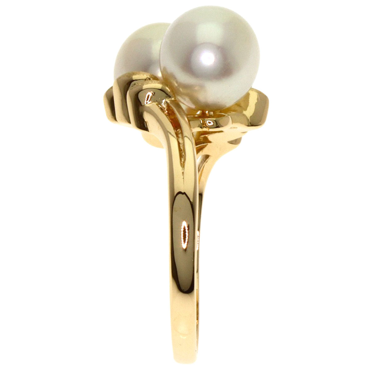 TASAKI Pearl Pearl Ring K18 Pink Gold Ladies [Used]