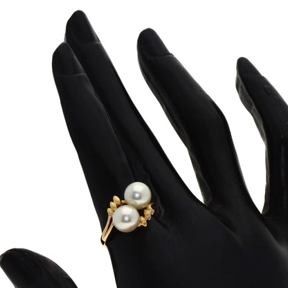 TASAKI Pearl Pearl Ring K18 Pink Gold Ladies [Used]