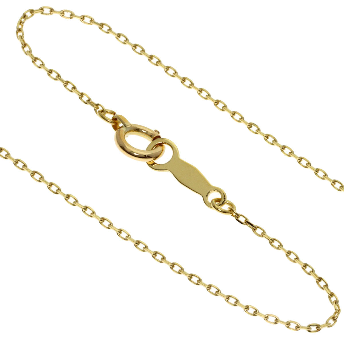 MIKIMOTO Pearl Pearl Diamond Necklace K18 Yellow Gold Ladies [Used]