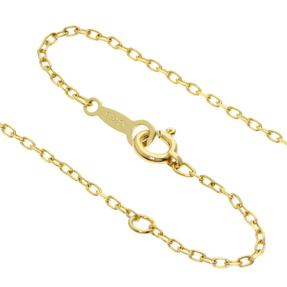 MIKIMOTO Pearl Pearl Diamond heart motif Necklace K18 Yellow Gold Ladies [Used]
