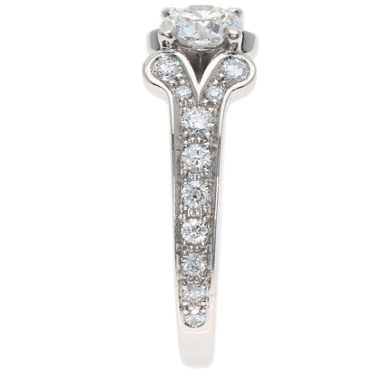 CARTIER Ballerina Diamond Ring Platinum PT950 Ladies [Used]