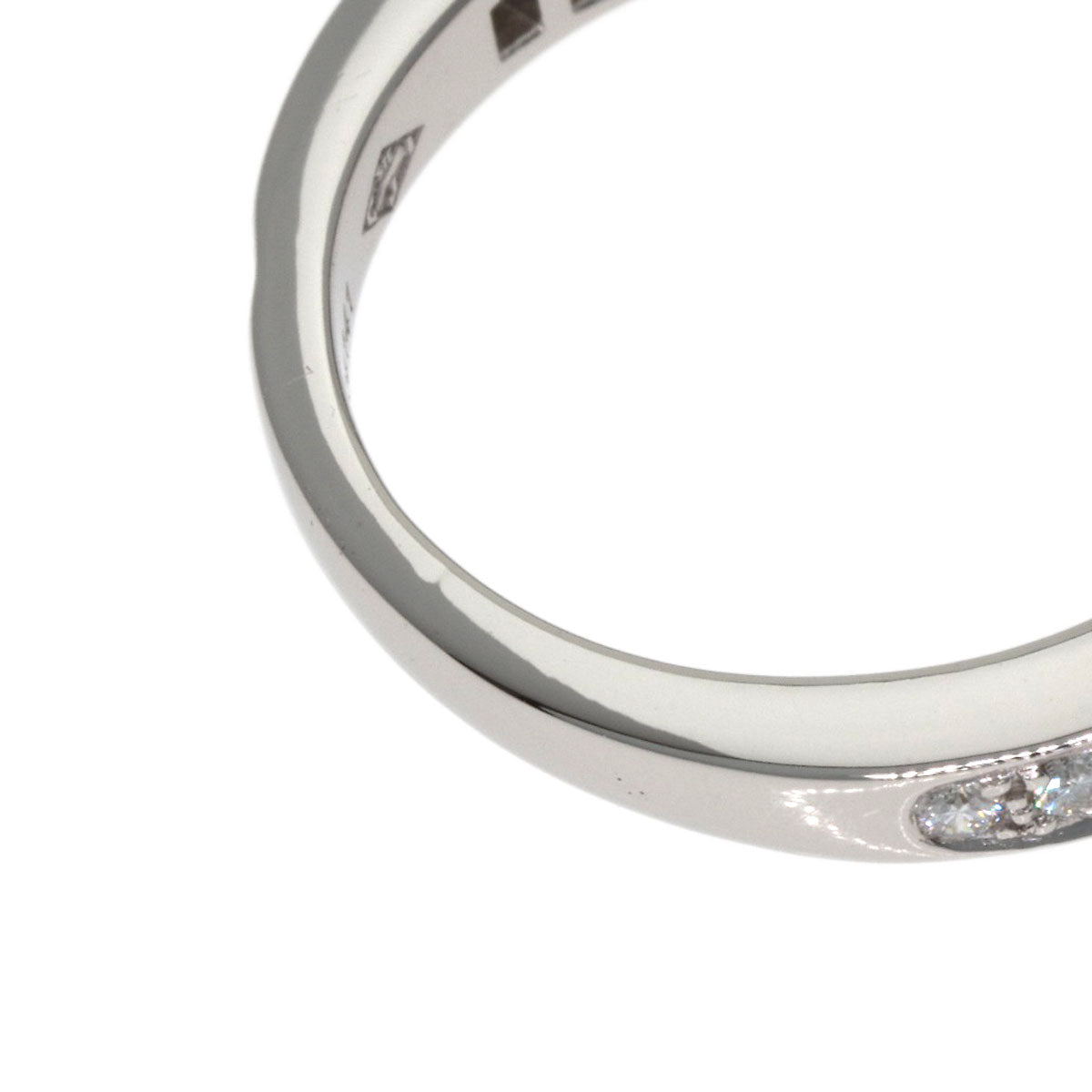 CARTIER Ballerina Diamond Ring Platinum PT950 Ladies [Used]