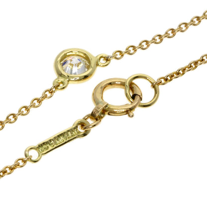 TIFFANY&Co. By The Yard Diamond Necklace K18 Yellow Gold Ladies [Used]