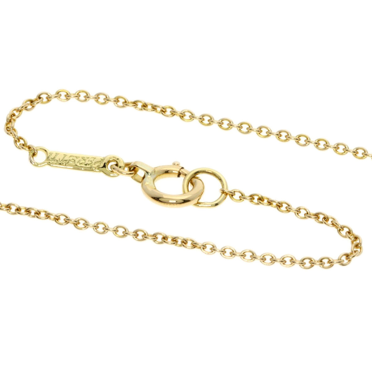 TIFFANY&Co. By The Yard Diamond Necklace K18 Yellow Gold Ladies [Used]