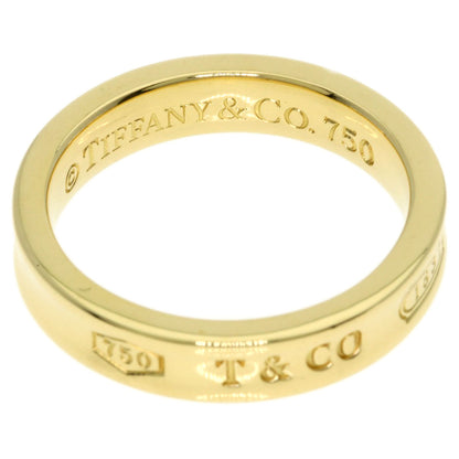 TIFFANY&Co. 1837 Narrow Ring K18 Yellow Gold Ladies [Used]