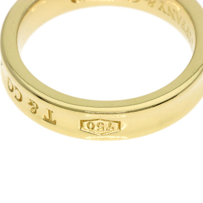 TIFFANY&Co. 1837 Narrow Ring K18 Yellow Gold Ladies [Used]