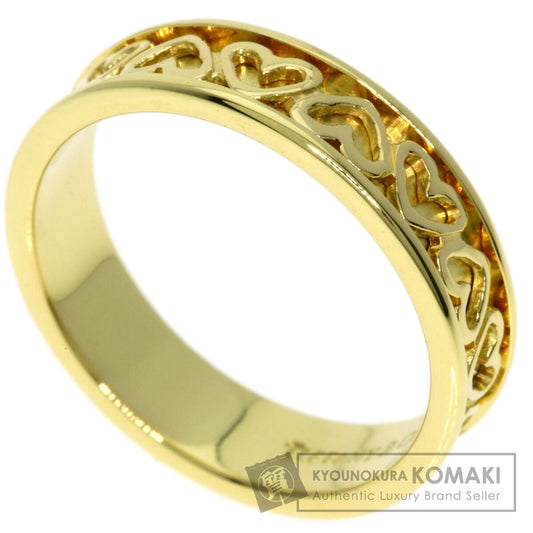 TIFFANY&Co. Cutout Heart Ring K18 Yellow Gold Ladies [Used]
