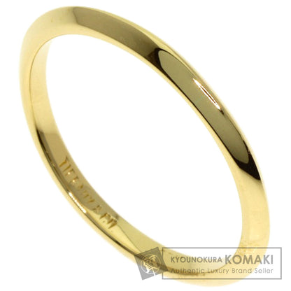 TIFFANY&Co. Knife edge Ring K18 Yellow Gold Ladies [Used]