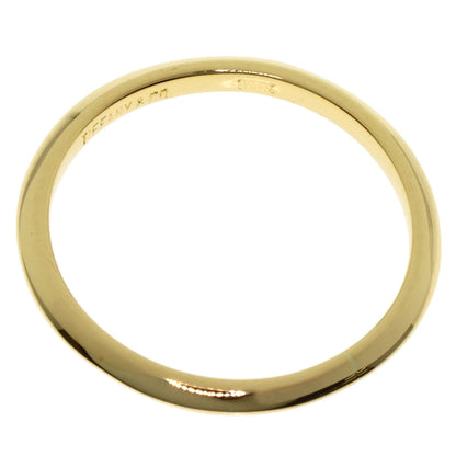TIFFANY&Co. Knife edge Ring K18 Yellow Gold Ladies [Used]