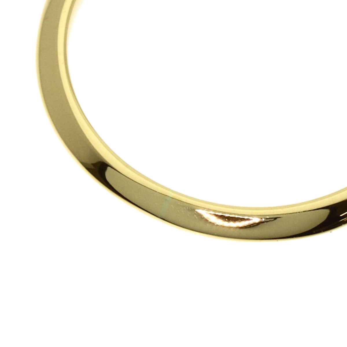 TIFFANY&Co. Knife edge Ring K18 Yellow Gold Ladies [Used]