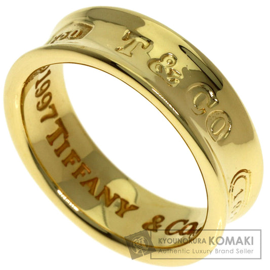 TIFFANY&Co. 1837 Ring K18 Yellow Gold Ladies [Used]