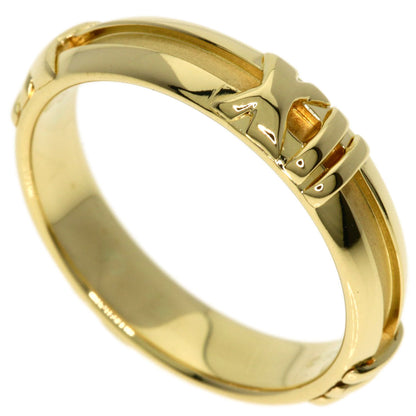 TIFFANY&Co. Atlas Ring K18 Yellow Gold Ladies [Used]