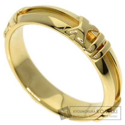 TIFFANY&Co. Atlas Ring K18 Yellow Gold Ladies [Used]
