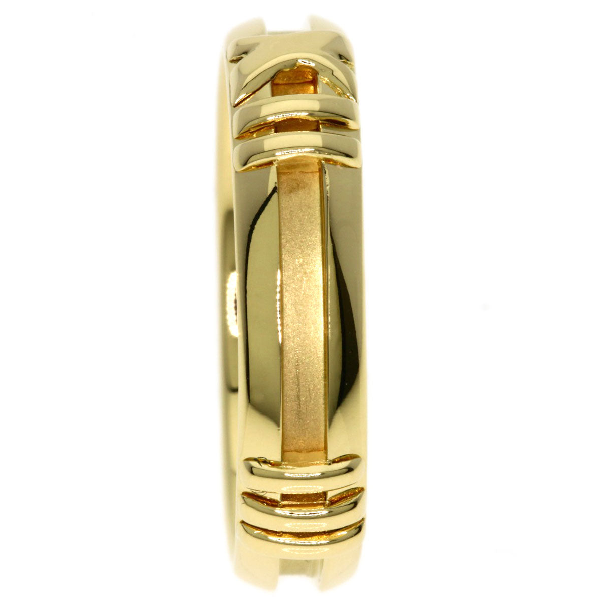 TIFFANY&Co. Atlas Ring K18 Yellow Gold Ladies [Used]
