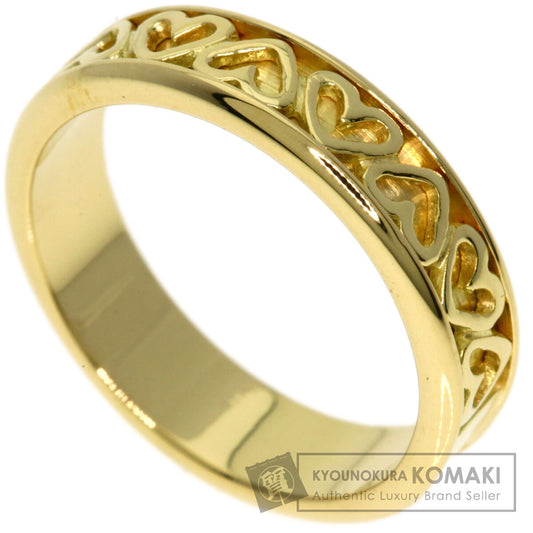 TIFFANY&Co. Cutout Heart Ring K18 Yellow Gold Ladies [Used]