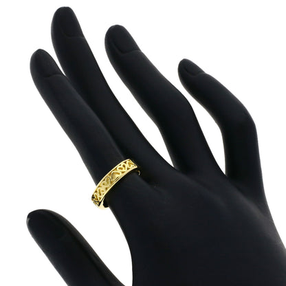 TIFFANY&Co. Cutout Heart Ring K18 Yellow Gold Ladies [Used]
