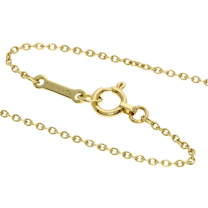 TIFFANY&Co. Open heart Necklace K18 Yellow Gold Ladies [Used]