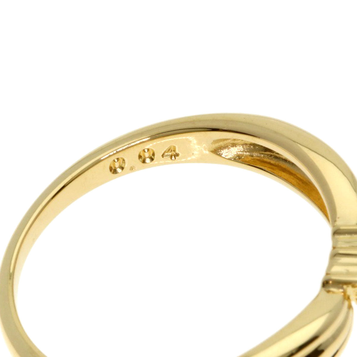 TASAKI Pearl Pearl Diamond Ring K18 Yellow Gold Ladies [Used]