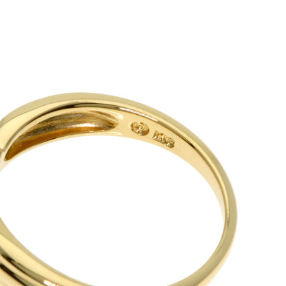 TASAKI Pearl Pearl Diamond Ring K18 Yellow Gold Ladies [Used]