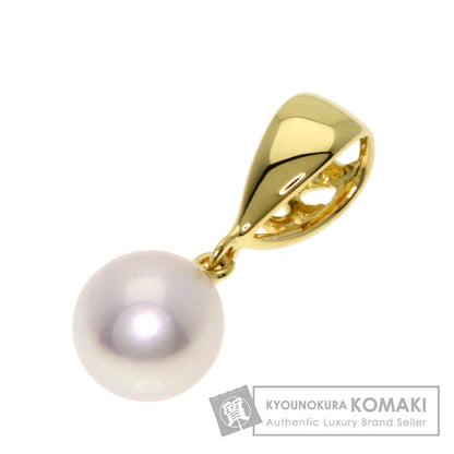 MIKIMOTO Pearl Pearl Pendant top K18 Yellow Gold Ladies [Used]