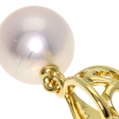 MIKIMOTO Pearl Pearl Pendant top K18 Yellow Gold Ladies [Used]
