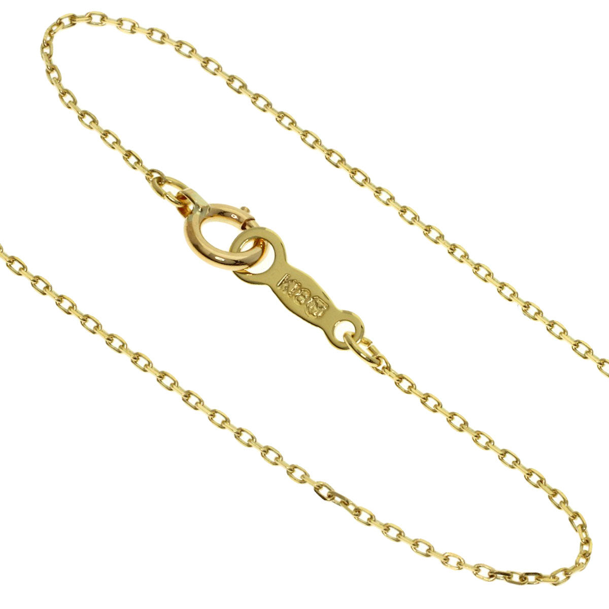 MIKIMOTO Pearl Pearl Diamond Necklace K18 Yellow Gold Ladies [Used]