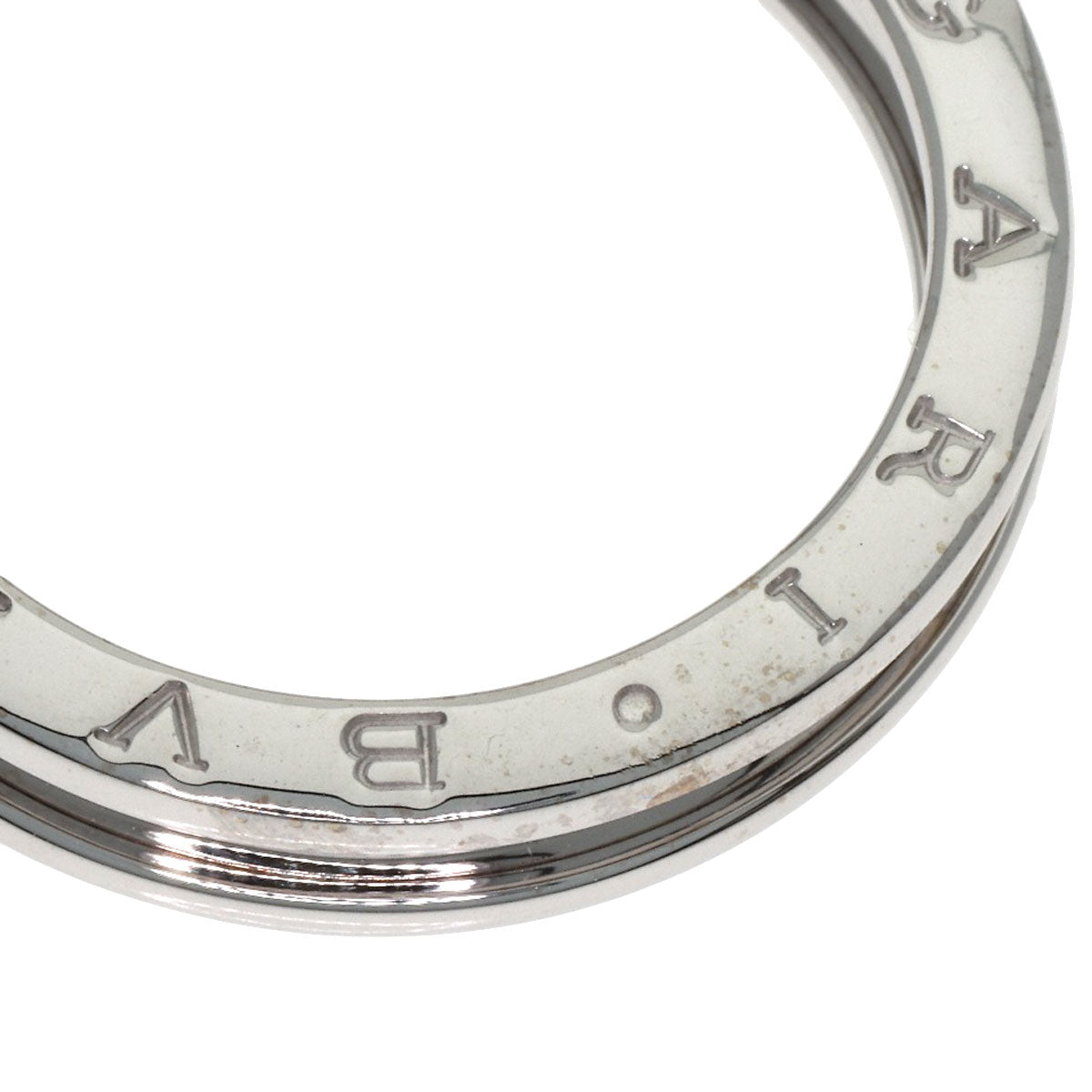 BVLGARI B.zero1 1 band #65 Ring K18 White Gold mens [Used]