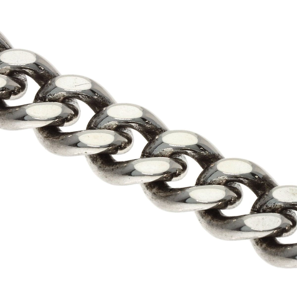 LOUIS VUITTON LV Club Chain Necklace Silver Ladies [Used]